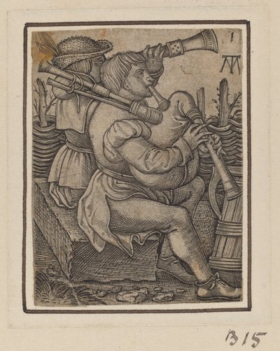Bagpipe Players by Martin Treu