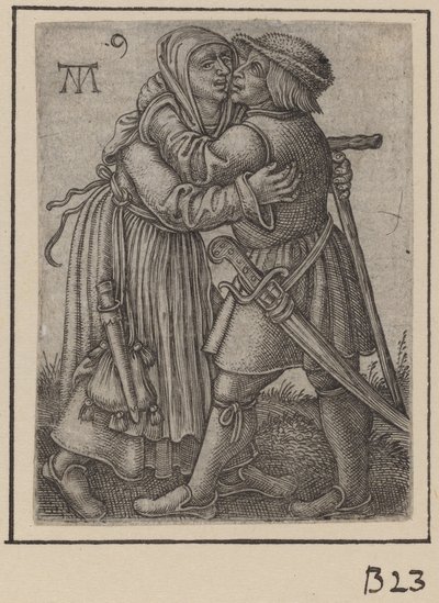 Embracing Couple by Martin Treu