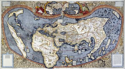 Map of the World by Martin Waldseemuller