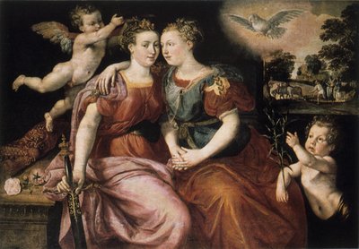 Peace and Justice by Maarten de Vos