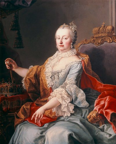 Maria Theresa of Austria by Martin van Meytens