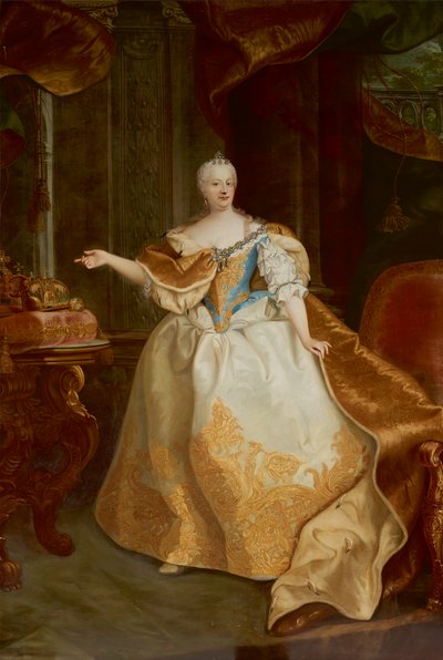 Empress Maria Theresa by Martin van Meytens d. J.