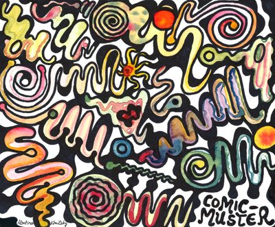 Comic Pattern by Martina Konitzky