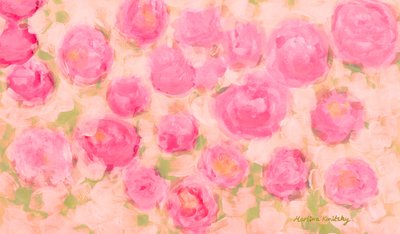 Rose Blossoms by Martina Konitzky