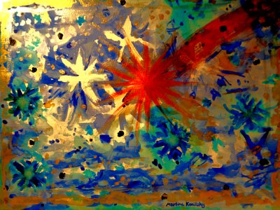 Shooting Star 1 by Martina Konitzky