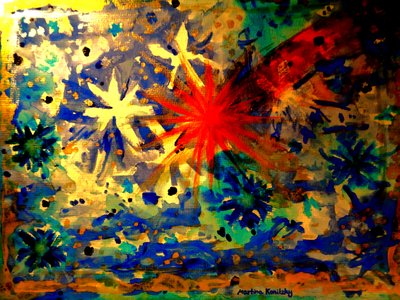 Shooting Star 4 by Martina Konitzky