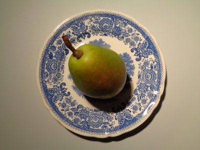 Villeroy and Boch Porcelain with Pear by Martina Konitzky