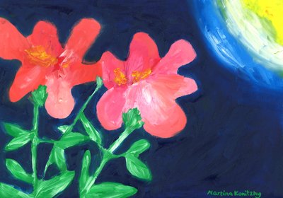 Wild Roses by Martina Konitzky