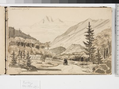Alpine Landscape by Martinus Rørbye