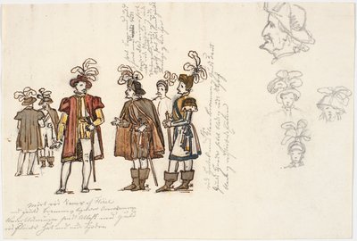 Costume Studies by Martinus Rørbye
