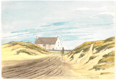Old Church of Frederikshavn by Martinus Rørbye