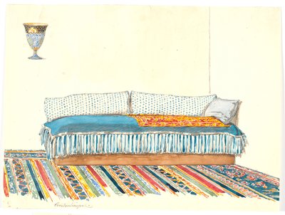 Turkish Sofa by Martinus Rørbye