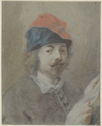 Portrait of Jacques Jordaens by Martinus Schouman