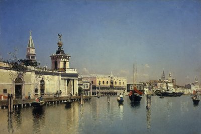 A View of Venice by Martín Rico y Ortega