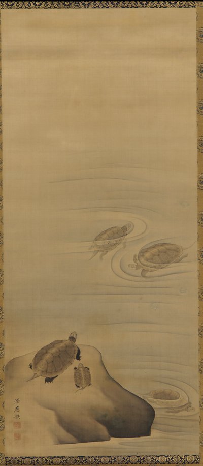 Turtles, Edo period by Maruyama Okyo