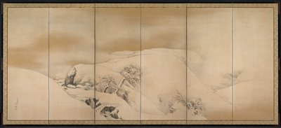 Winter Day by Maruyama Okyo