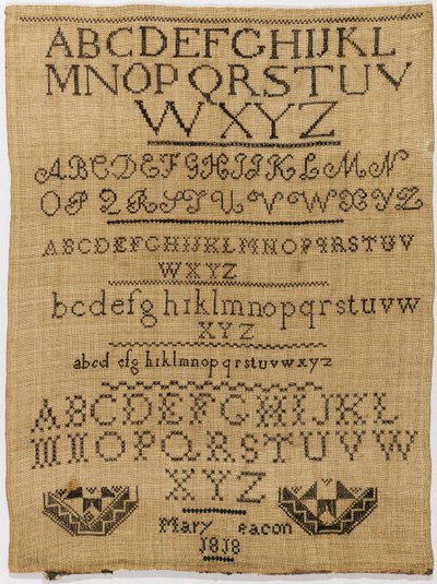 Sampler by Mary Beacon