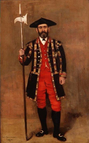 An Edinburgh Halberdier by Mary Cameron