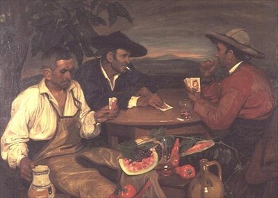 Card Players by Mary Cameron