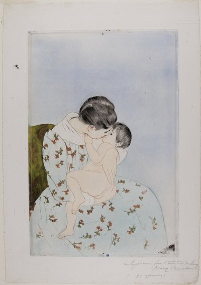 After the Bath by Mary Cassatt