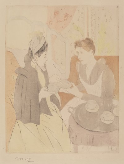 Afternoon Tea Party by Mary Cassatt