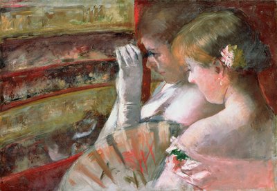 In the Box by Mary Cassatt