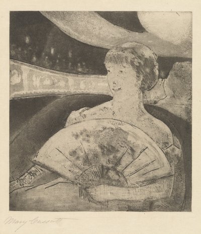 In the Opera Box (No. 3) by Mary Cassatt