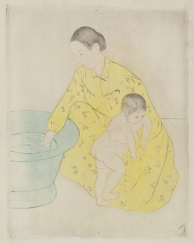 The Bath by Mary Cassatt