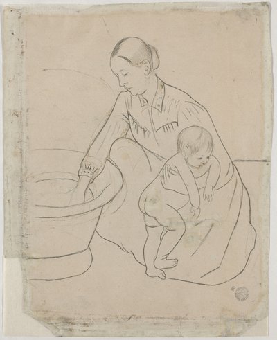 The Bath by Mary Cassatt