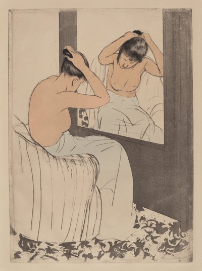 The Coiffure by Mary Cassatt