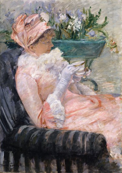 The Cup of Tea by Mary Cassatt