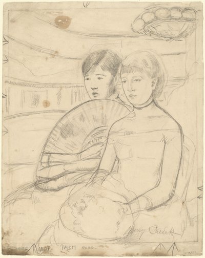 The Loge by Mary Cassatt
