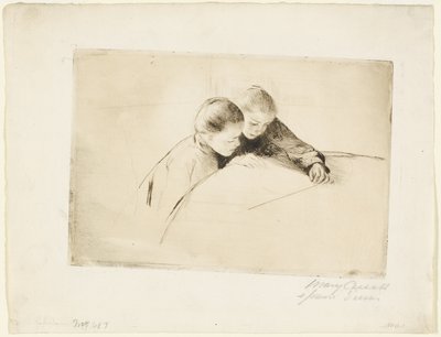 The Map by Mary Cassatt