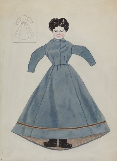 Doll and Dress by Mary E Humes