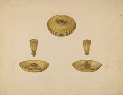 Candlestick by Mary Fitzgerald