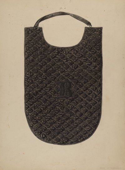 Quilted Chest Protection, c. 1940 by Mary Fitzgerald