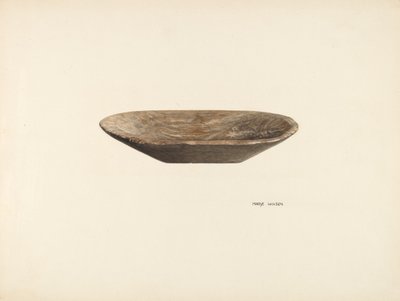 Bread Dough Bowl, c. 1939 by Mary Hansen