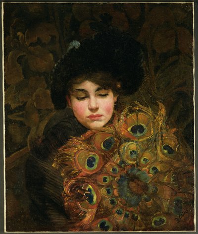 The Peacock Fan by Mary Henrietta Curtois