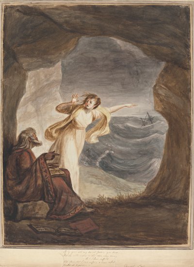 Prospero and Miranda by Mary Hoare
