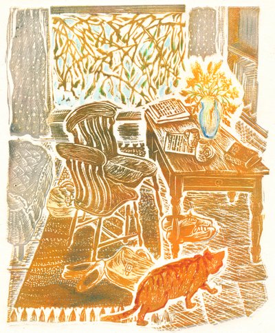 Ginger Cat by Mary Kuper