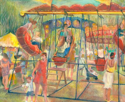 Swing boats, 2006 by Mary Kuper