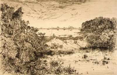 Looking Seaward by Mary Nimmo Moran