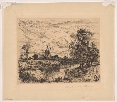 The Goose Pond, East Hampton by Mary Nimmo Moran
