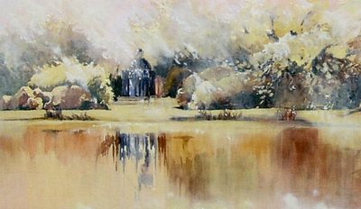 Melbourne Gardens in Winter by Mary Smith