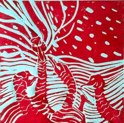 Red Geese by Mary Smith