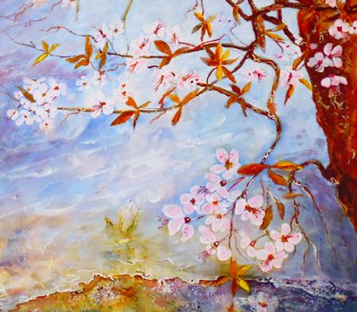 Blossom by the Waterside by Mary Smith