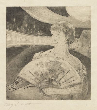 In the Opera Box by Mary Cassatt