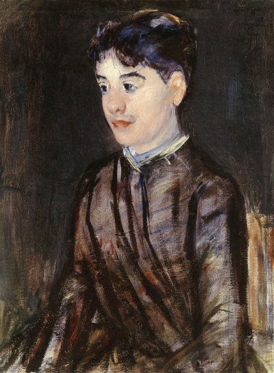 Young Woman in Black by Mary Cassatt