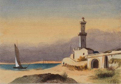 Untitled Landscape, 1876 by Mary Vaux Walcott