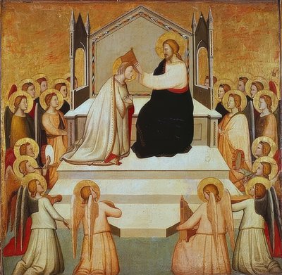 The Coronation of Mary by Maso di Banco